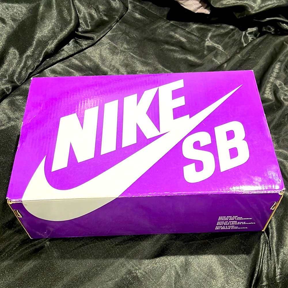 Blue and black Nike premium shoes